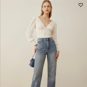 Reformation White Michel Top